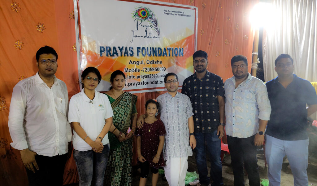 Seva at Mausi Maa Temple, Angul – Spreading Kindness & Knowledge